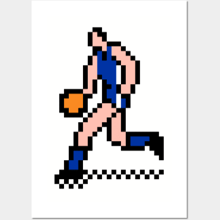 8-Bit Basketball - Omaha Posters and Art